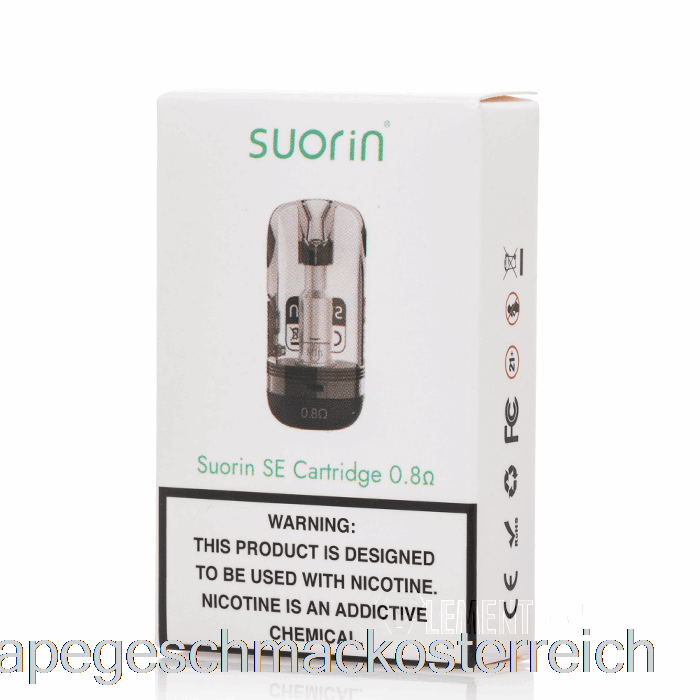 Suorin Se Ersatzpods 0,8 Ohm Pods Vape-Geschmack